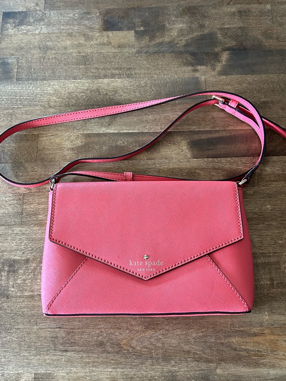 kate spade Pink Crossbody Envelope Shoulder Bag